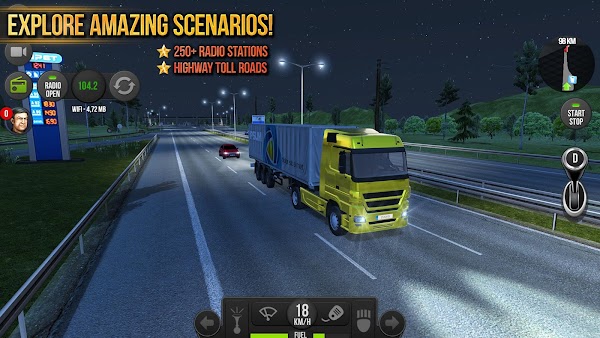 truck simulator europe tai xuong mien phi
