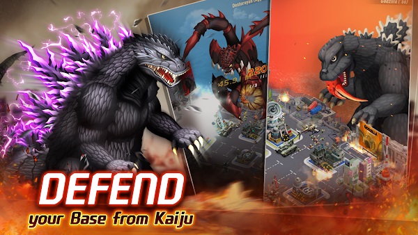 Godzilla Defense Force mod apk