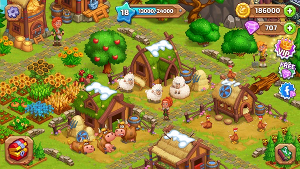 download Vikings and Dragon Island Farm for android