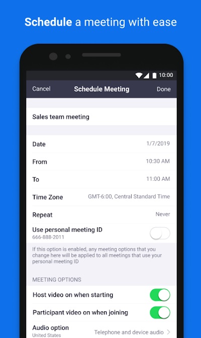 zoom cloud meetings free download